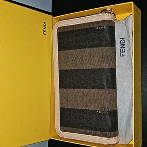 Fendi full inclusion zippy wallet